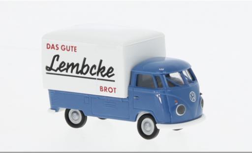 Modellautos Volkswagen T1 1/87 Brekina b Großraum-wagon conteneur Lembcke Brot 1960 Volkswagen T1 1/87 Brekina b Großraum-wagon conteneur Lembcke Brot 1960 modellautos