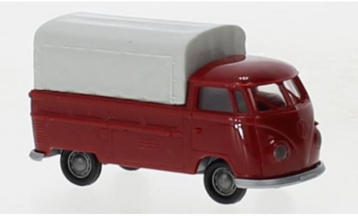 Modellautos Volkswagen T1 1/87 Brekina b plateforme rouge foncé 1960 Volkswagen T1 1/87 Brekina b plateforme rouge foncé 1960 modellautos