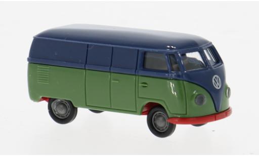 Modellautos Volkswagen T1 1/87 Brekina a Kasten blau/grün 1950 1:87 Volkswagen T1 1/87 Brekina a Kasten blau/grün 1950 1:87 modellautos