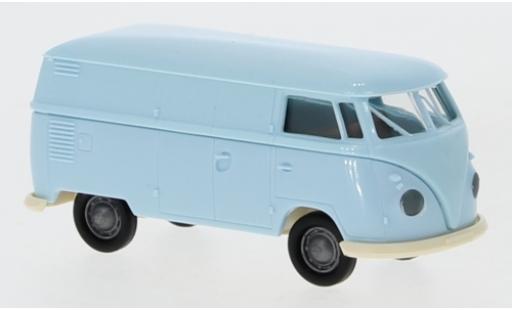 Modellautos Volkswagen T1 1/87 Brekina b Kasten blau 1960 Economy Volkswagen T1 1/87 Brekina b Kasten blau 1960 Economy modellautos