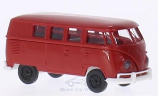 Modellautos Volkswagen T1 1/87 Brekina b rot/weiss Kombi Volkswagen T1 1/87 Brekina b rot/weiss Kombi modellautos