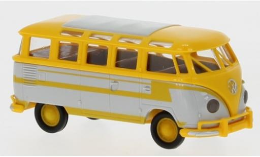 Modellautos Volkswagen T1 1/87 Brekina b Samba gelb/grau 1960 autocar -Décorer Volkswagen T1 1/87 Brekina b Samba gelb/grau 1960 autocar -Décorer modellautos