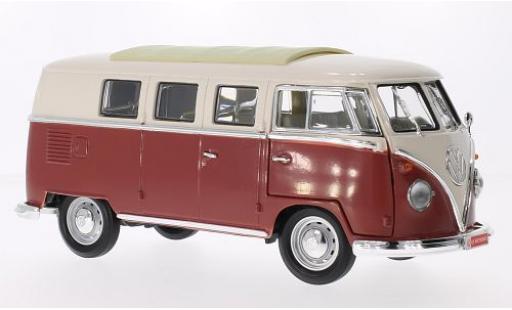 Modellautos Volkswagen T1 1/18 Lucky Die Cast Microbus beige/rot 1962 Volkswagen T1 1/18 Lucky Die Cast Microbus beige/rot 1962 modellautos