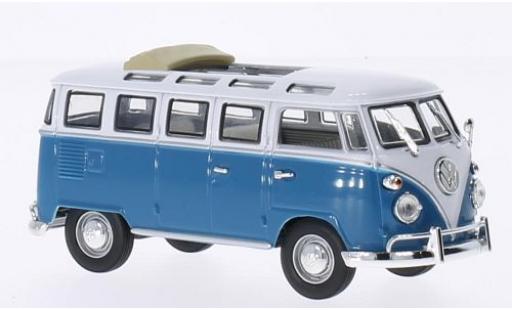 Modellautos Volkswagen T1 1/43 Lucky Die Cast Samba Faltdach geöffnet blau/weiss 1962 Volkswagen T1 1/43 Lucky Die Cast Samba Faltdach geöffnet blau/weiss 1962 modellautos