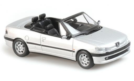 Modellautos Peugeot 306 1/43 Maxichamps Cabriolet matt-silber 1998 Peugeot 306 1/43 Maxichamps Cabriolet matt-silber 1998 modellautos