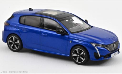 Modellautos Peugeot 308 1/43 Norev GT metallise bleu 2021 Peugeot 308 1/43 Norev GT metallise bleu 2021 modellautos