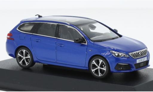 Modellautos Peugeot 308 1/43 Norev SW GT metallise bleu 2020 Peugeot 308 1/43 Norev SW GT metallise bleu 2020 modellautos