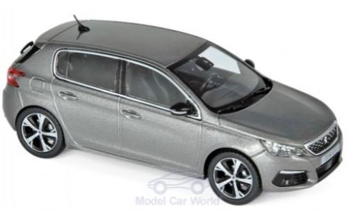 Modellautos Peugeot 308 1/43 Norev GT mettalic grau 2017 Peugeot 308 1/43 Norev GT mettalic grau 2017 modellautos