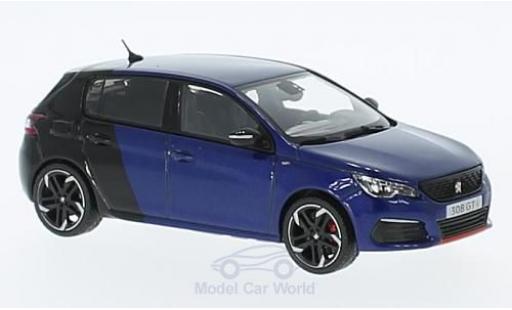 Modellautos Peugeot 308 GTI 1/43 Norev GTi Coupe Franche blau/schwarz 2017 Peugeot 308 GTI 1/43 Norev GTi Coupe Franche blau/schwarz 2017 modellautos