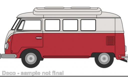 Modellautos Volkswagen T1 1/76 Oxford Camper rot/beige Volkswagen T1 1/76 Oxford Camper rot/beige modellautos