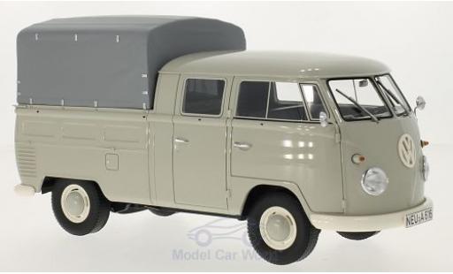 Modellautos Volkswagen T1 B 1/18 Premium ClassiXXs grau 1960 Doppelkabine mit Plane Volkswagen T1 B 1/18 Premium ClassiXXs grau 1960 Doppelkabine mit Plane modellautos