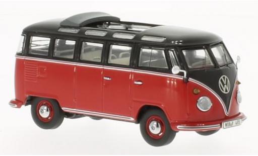 Modellautos Volkswagen T1 1/43 Premium ClassiXXs Samba rot/schwarz Volkswagen T1 1/43 Premium ClassiXXs Samba rot/schwarz modellautos