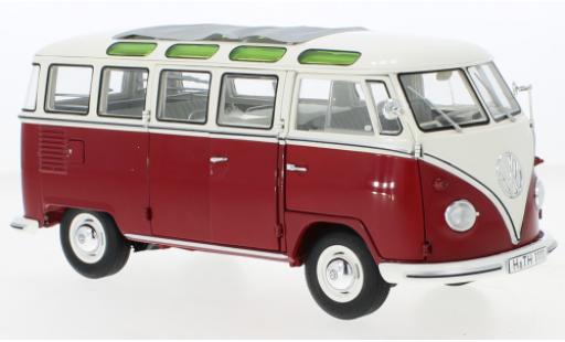 Modellautos Volkswagen T1 1/18 Schuco b Samba rot/weiss Volkswagen T1 1/18 Schuco b Samba rot/weiss modellautos