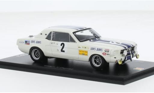 Modellautos Ford Mustang 1/43 Spark No.2 Team Claude Dubois 24h Spa 1968 1:43 Ford Mustang 1/43 Spark No.2 Team Claude Dubois 24h Spa 1968 1:43 modellautos