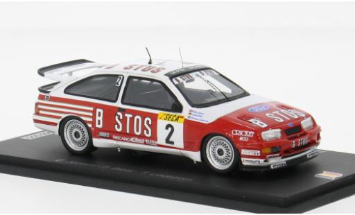 Modellautos Ford Sierra 1/43 Spark RS500 Cosworth 24h Spa 1989 #2 1:43 Ford Sierra 1/43 Spark RS500 Cosworth 24h Spa 1989 #2 1:43 modellautos