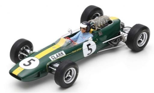 Modellautos Lotus 33 1/18 Spark No.5 Team GP Großbritannien 1965 J.Clark Lotus 33 1/18 Spark No.5 Team GP Großbritannien 1965 J.Clark modellautos