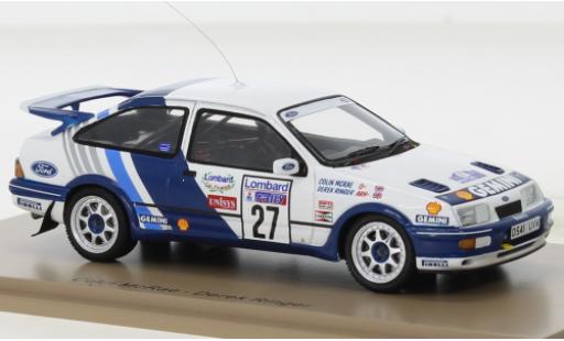Modellautos Ford Sierra 1/43 Spark RS Cosworth No.27 Rallye WM RAC Rallye 1989 Ford Sierra 1/43 Spark RS Cosworth No.27 Rallye WM RAC Rallye 1989 modellautos