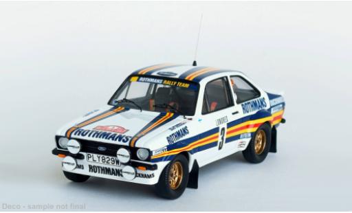 Modellautos Ford Escort 1/43 Trofeu MK II Rally Monte Carlo 1981 #3 1:43 Ford Escort 1/43 Trofeu MK II Rally Monte Carlo 1981 #3 1:43 modellautos