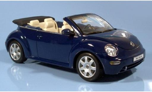 Modellautos Volkswagen New Beetle 1/18 Welly Cabriolet blau 2003 1:18 Volkswagen New Beetle 1/18 Welly Cabriolet blau 2003 1:18 modellautos