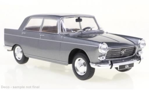 Modellautos Peugeot 404 1/24 WhiteBox metallise grau 1960 Peugeot 404 1/24 WhiteBox metallise grau 1960 modellautos