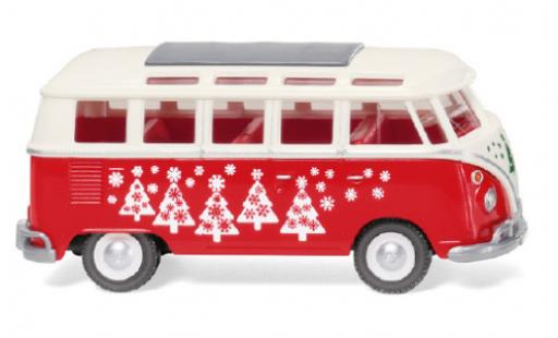 Modellautos Volkswagen T1 1/87 Wiking Sambabus weiss/rot Weihnachtsbulli 1963 Volkswagen T1 1/87 Wiking Sambabus weiss/rot Weihnachtsbulli 1963 modellautos