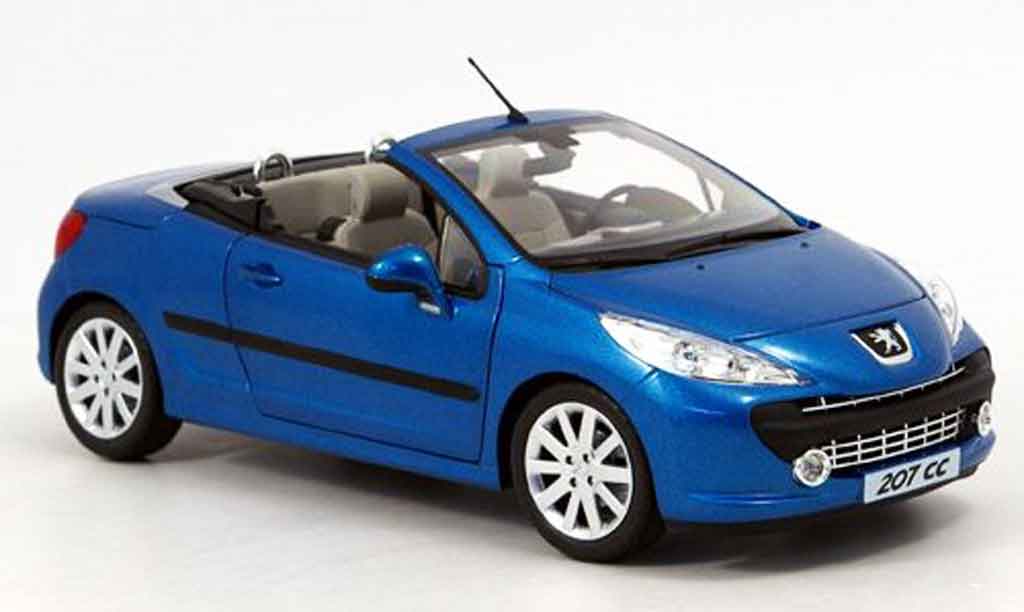 Shop für gebrauchte Modellautos - Peugeot 207 silber