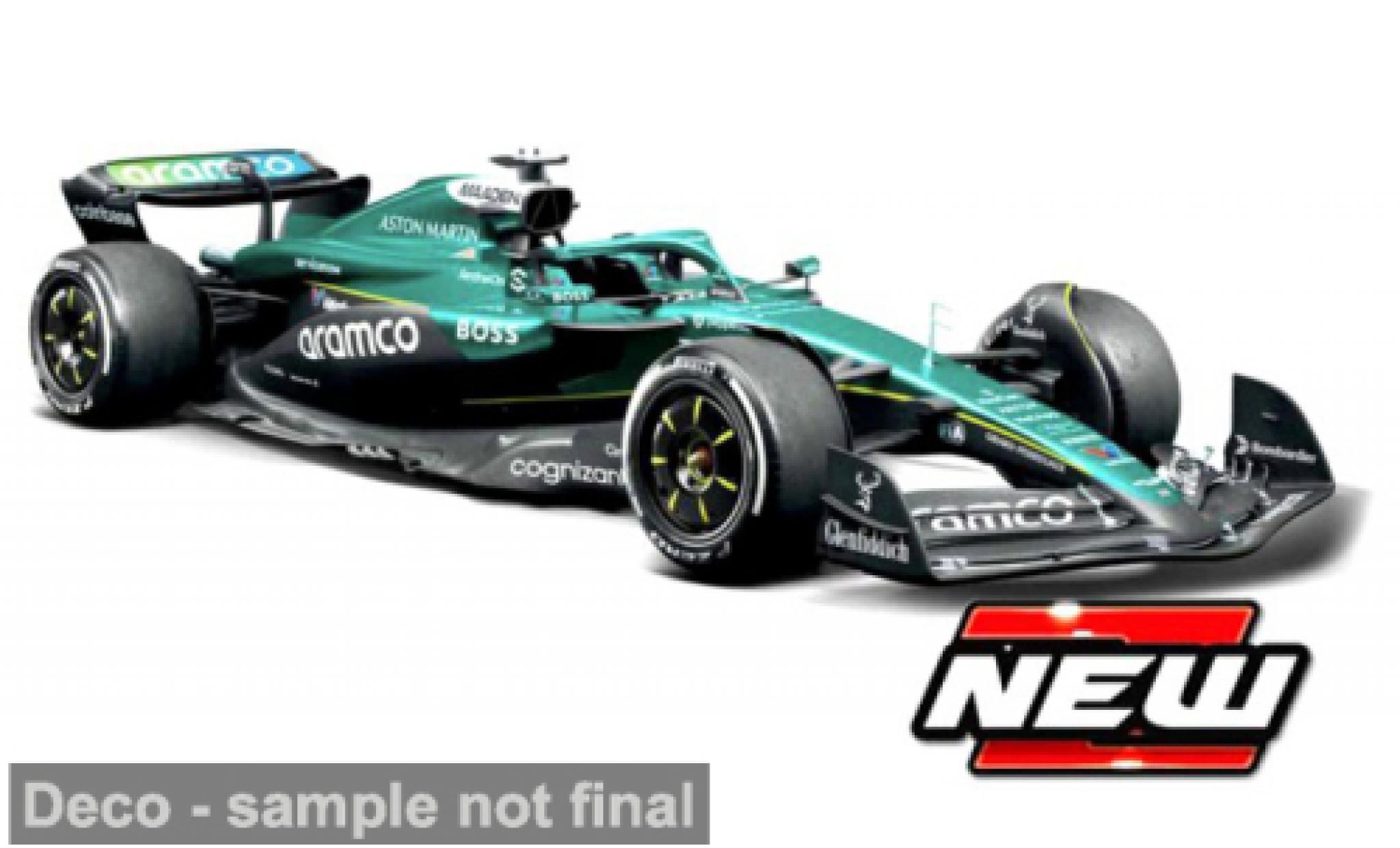 Aston Martin AMR2 1/24 Burago 5 Formel 1 2025 #18 L.Stroll 1:24 Bburago modellautos