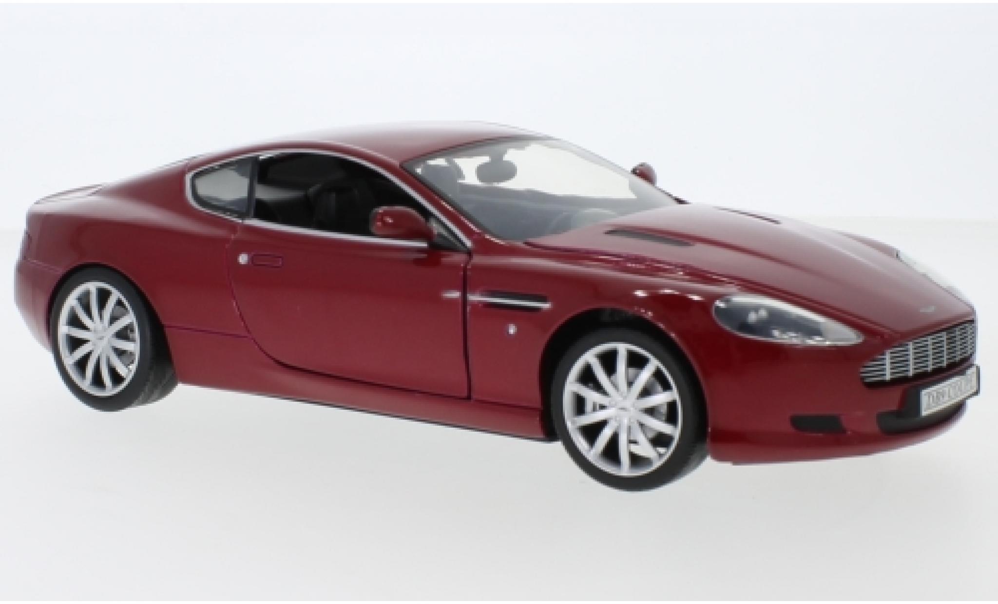 Aston Martin DB9 1/18 Motormax rot 1:18 modellautos