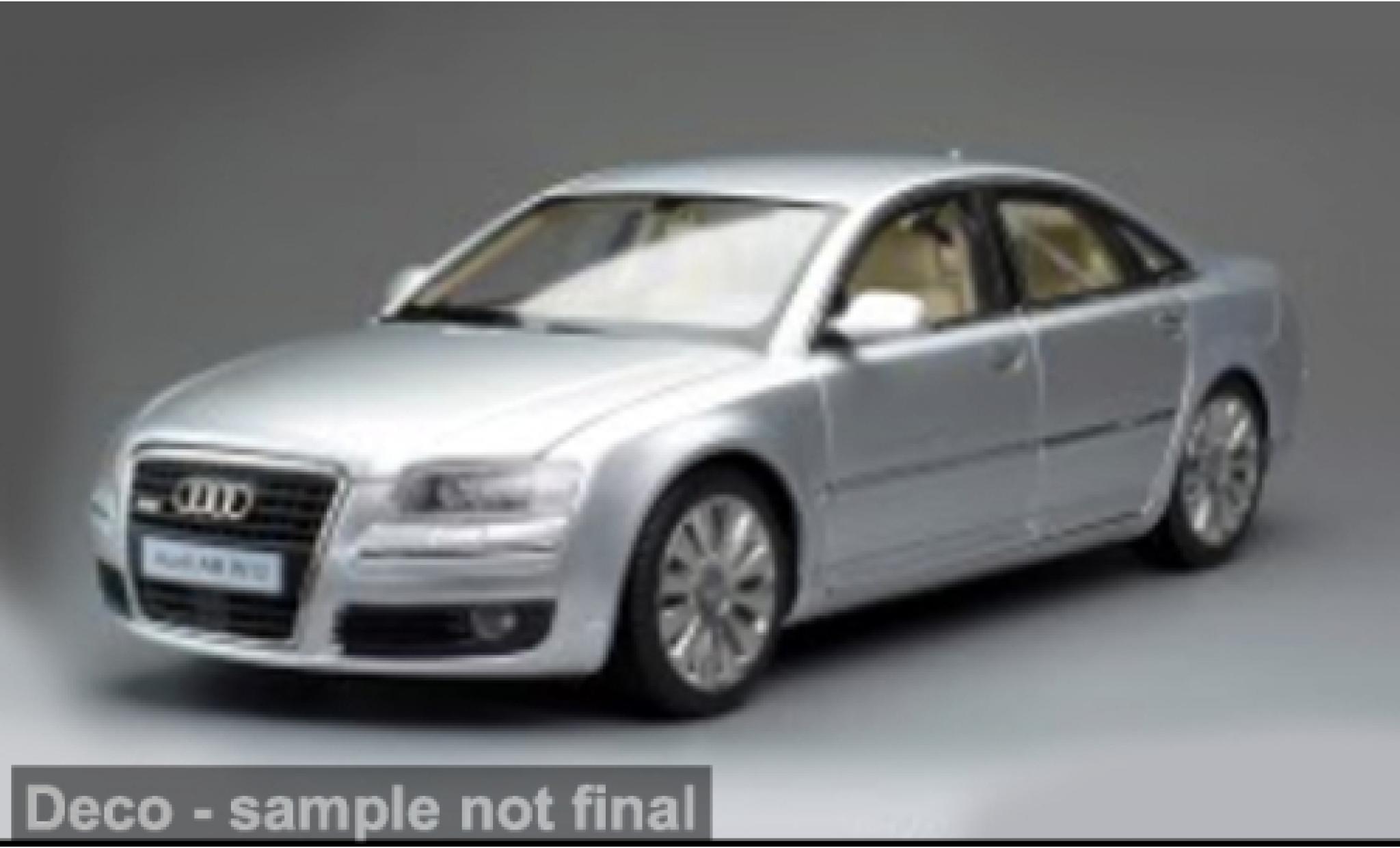 Audi A8 1/18 Sun Star D3 W12 silber 1:18 modellautos