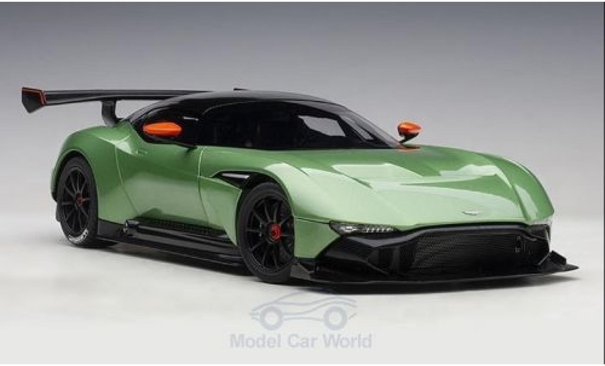Aston Martin Vulcan 1/18 AUTOart mettalic grün/carbon 2015 modellautos