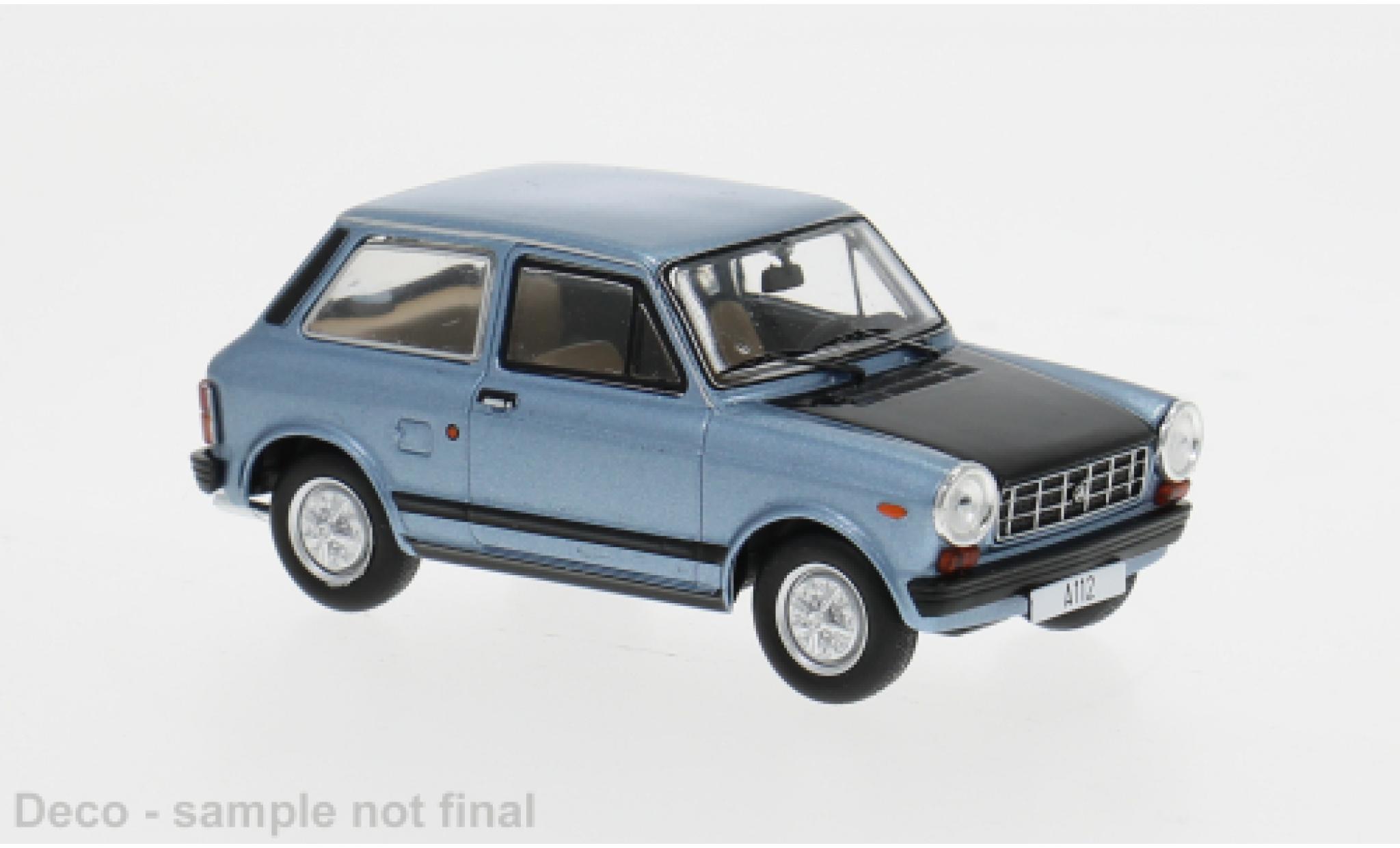 Autobianchi A112 1/43 IXO blau 1980 1:43 modellautos