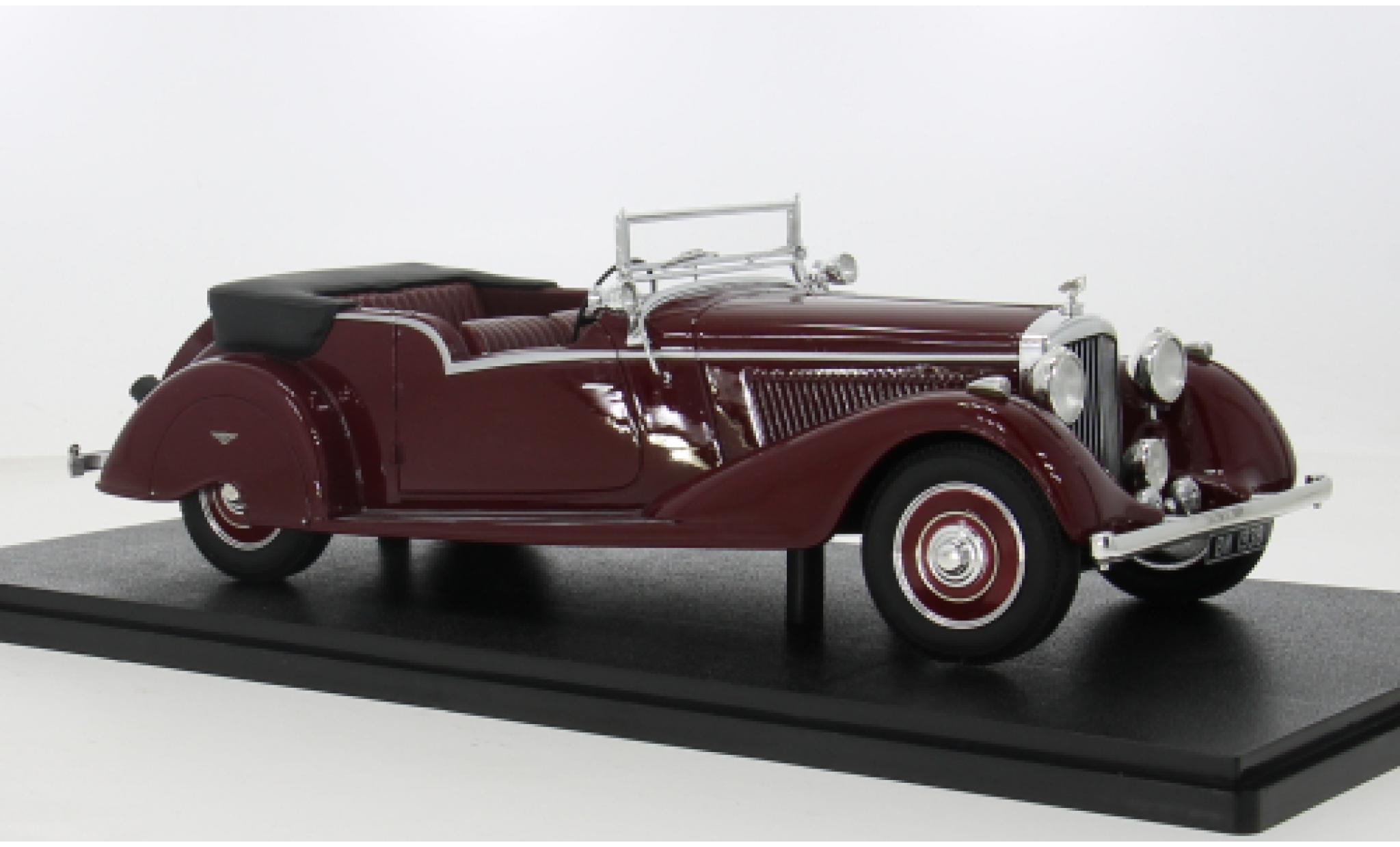 Bentley 4.5 1/18 Cult Scale Models 4.25 L Vanden Plas Tourer rot 1938 1:18 modellautos