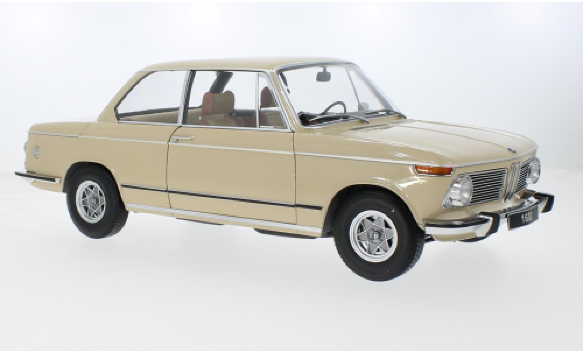 Bmw 1602 1/12 KK Scale beige 1971 1:12 modellautos