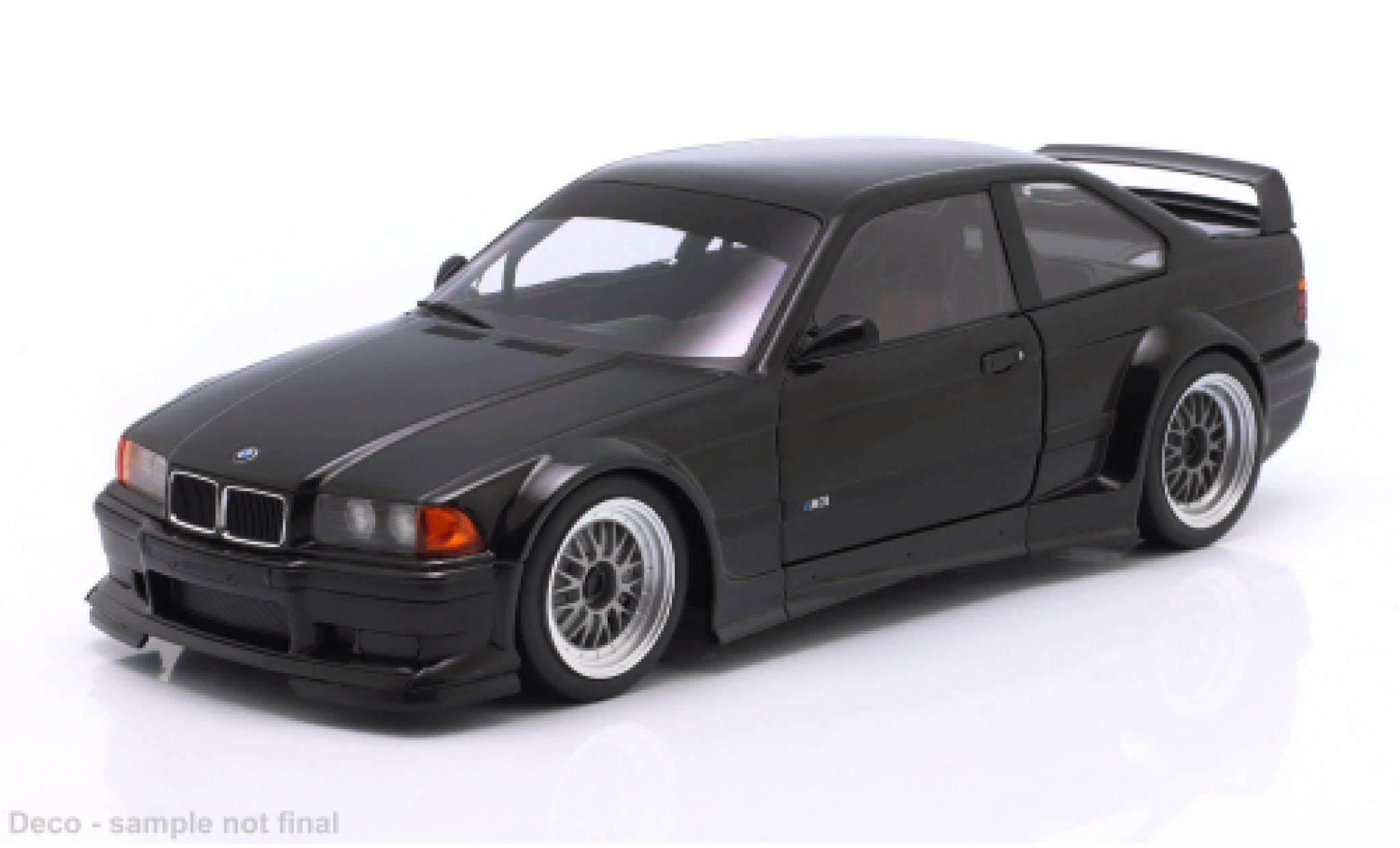Bmw M3 1/18 Werk83 E36 GTR schwarz 1:18 modellautos