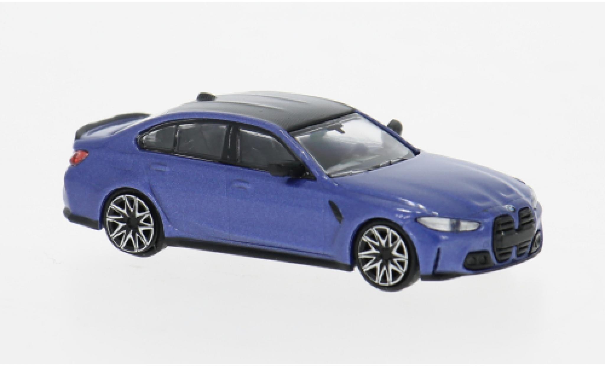 Bmw M3 1/87 Minichamps (G80) blau 2020 1:87 modellautos