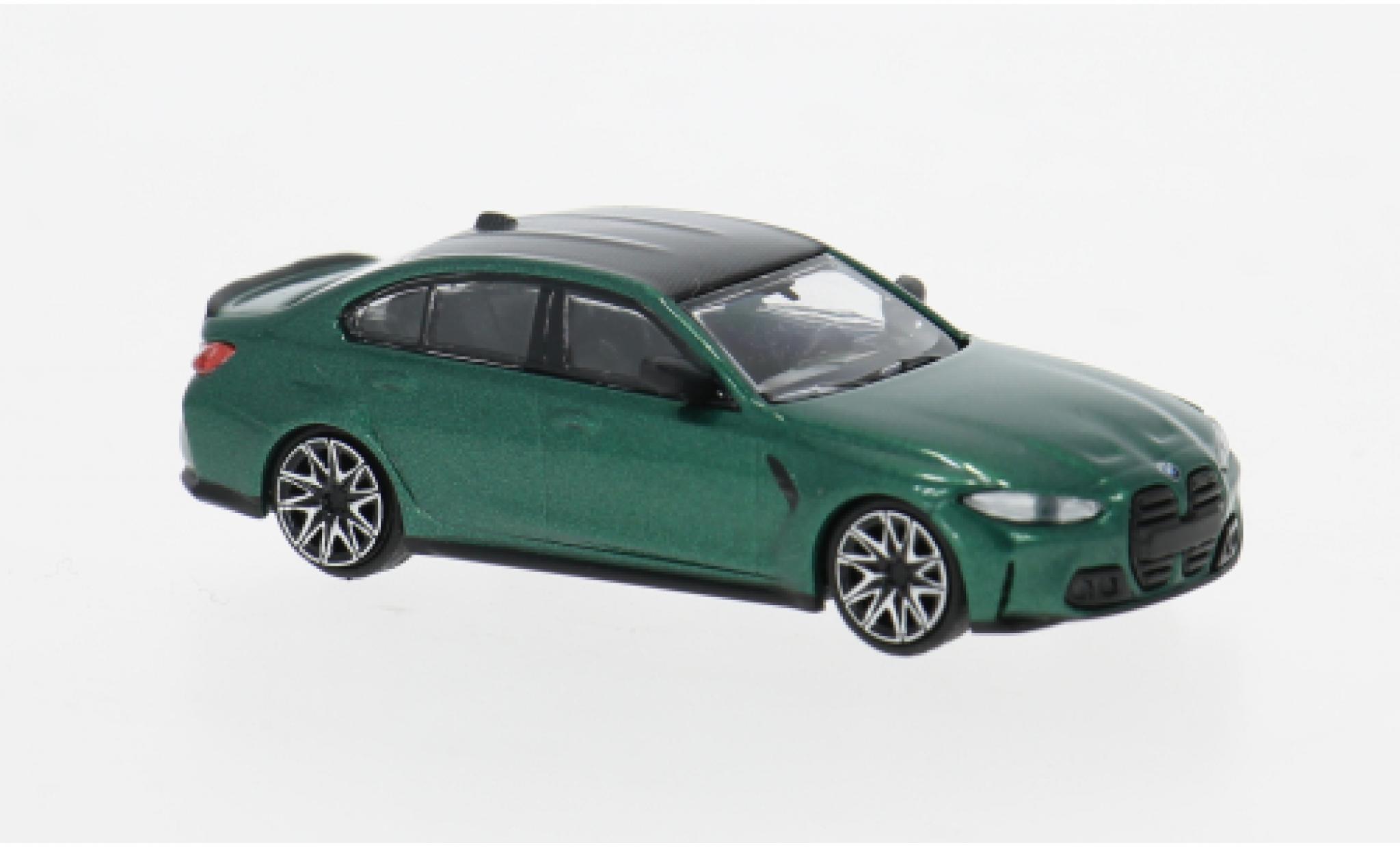 Bmw M3 1/87 Minichamps (G80) gr&uuml;n 2020 1:87 modellautos