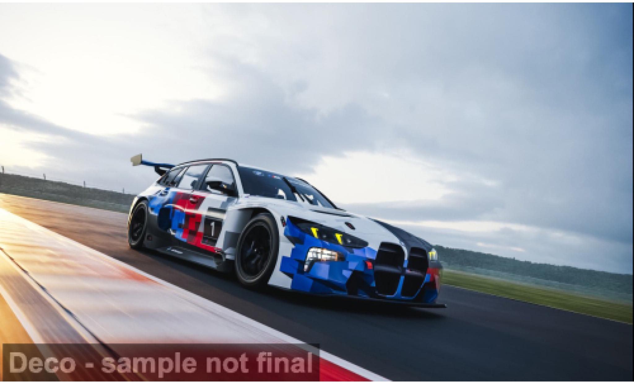 BMW M3 1/43 Minichamps Touring 24H 2025 April Fools Day/ Inception Design 1:43 modellautos