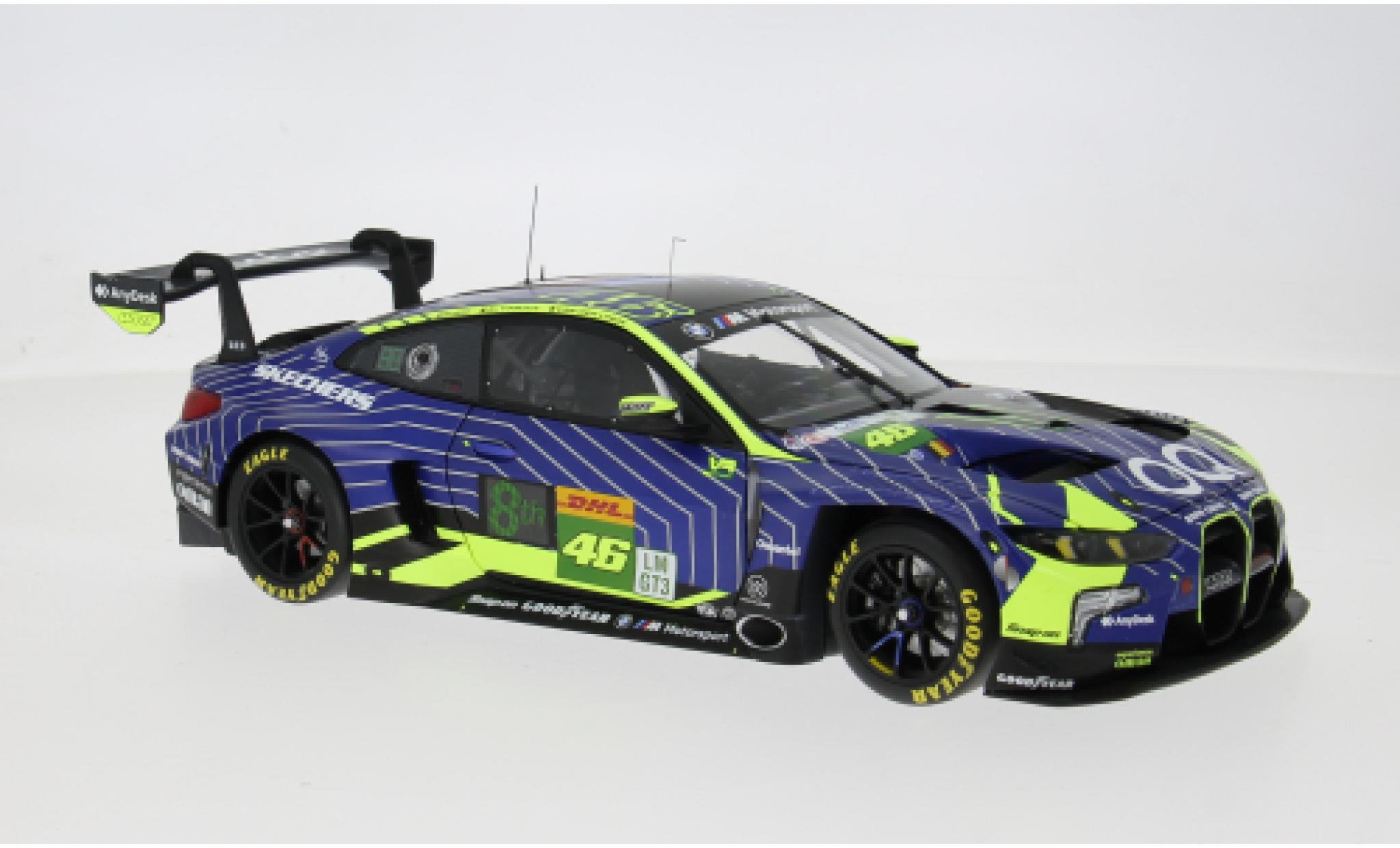 Bmw M4 1/18 Minichamps GT3 EVO 1812 km Qatar 2025 Team WRT #46 V.Rossi/A.Al Harthy 1:18 modellautos
