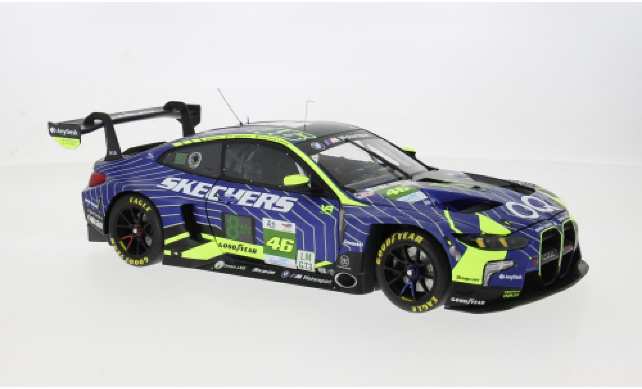 Bmw M4 1/18 Minichamps GT3 EVO 24h Le Mans 2025 Team WRT #46 V.Rossi/A.Al Harthy 1:18 modellautos