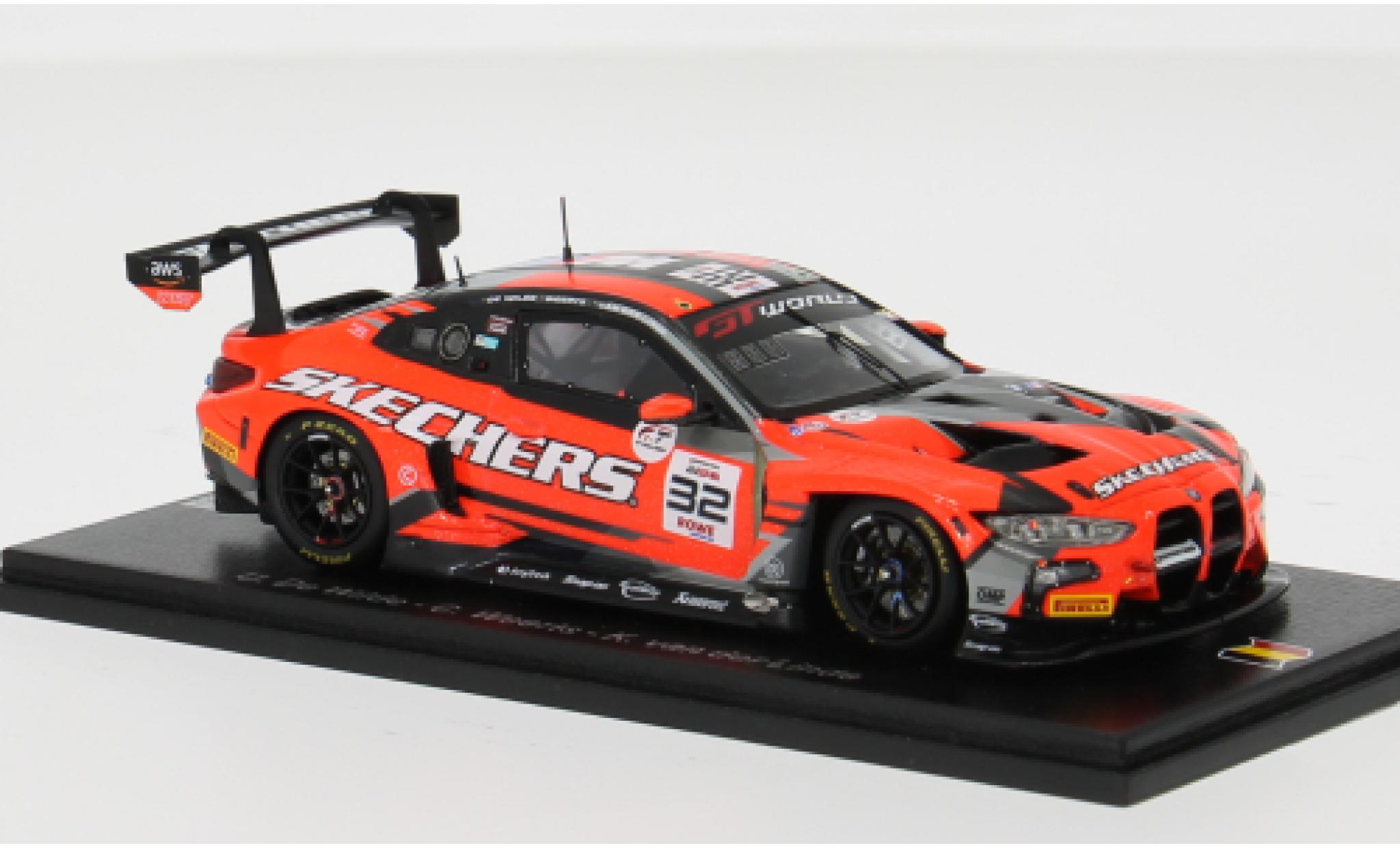 Bmw M4 1/43 Spark GT3 EVO 24h Spa 2025 Team WRT #32 U.de Wilde/C.Weerts 1:43 modellautos
