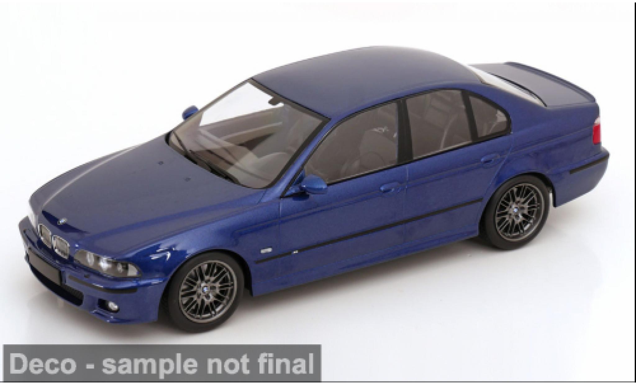 Bmw M5 1/18 KK Scale (E39) blau 1998 1:18 modellautos