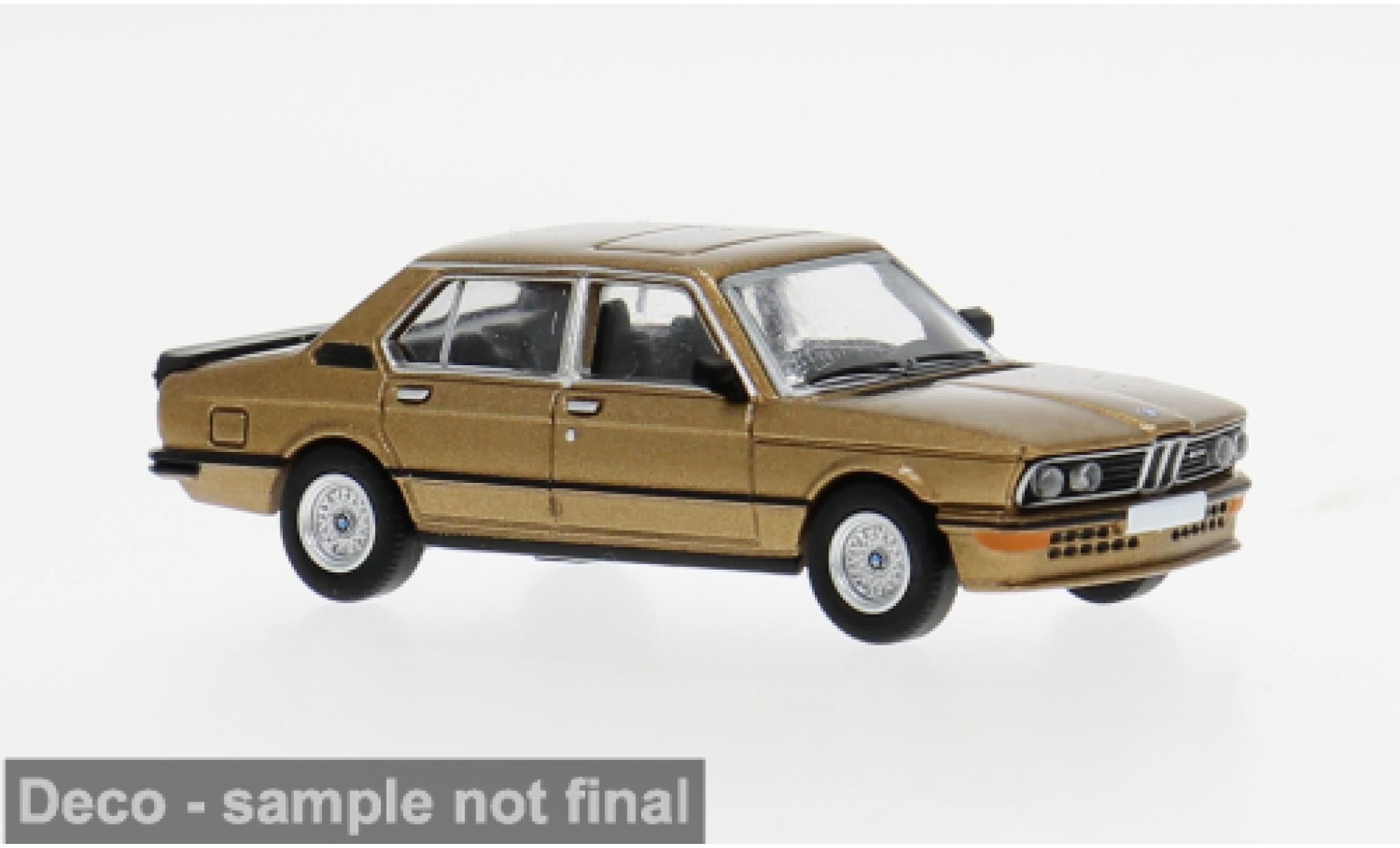 Bmw M535 1/87 PCX87 i (E12) gold 1980 1:87 modellautos