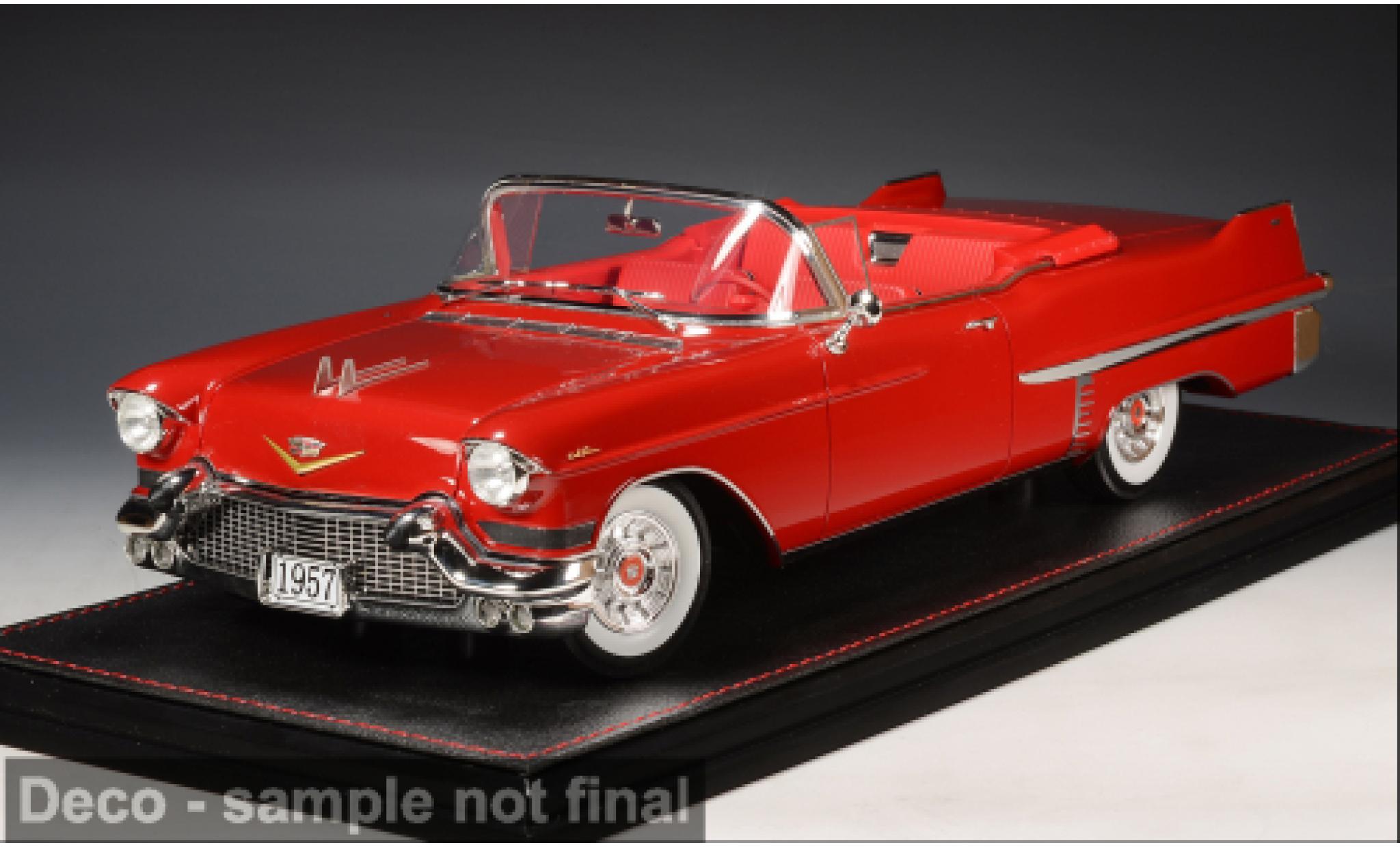 Cadillac Series 62 1/18 Stamp Models Cabriolet rot 1957 1:18 modellautos