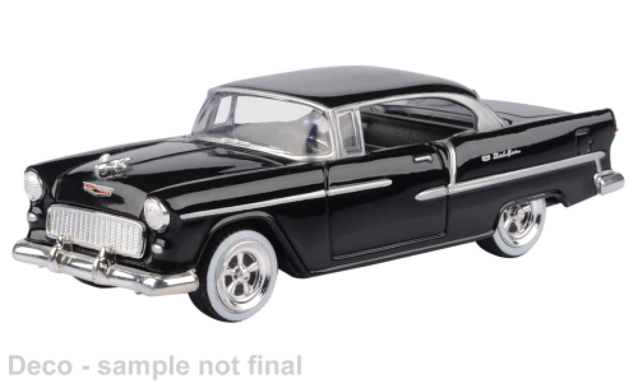 Chevrolet Bel Air 1/43 Motormax schwarz 1955 1:43 modellautos