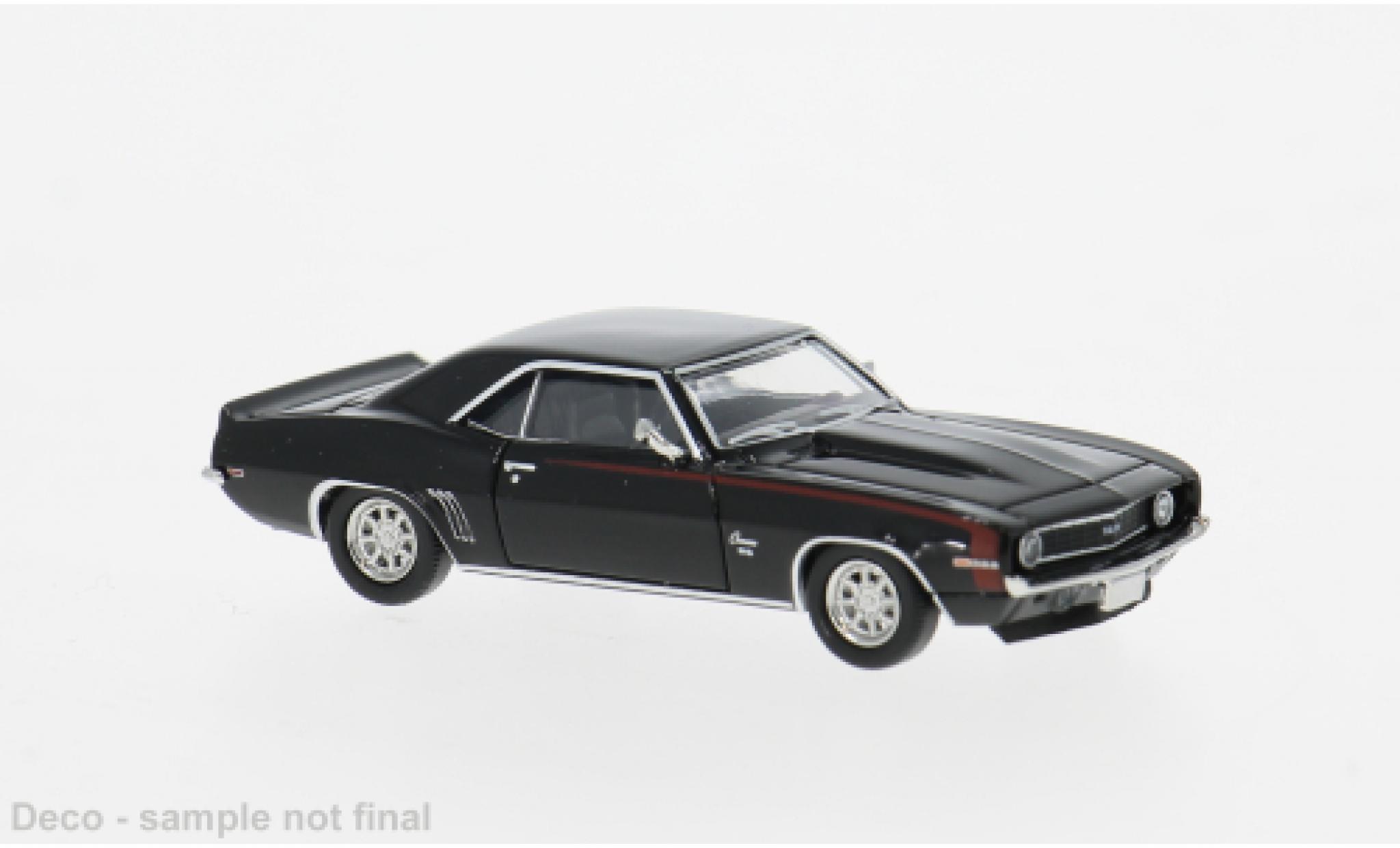 Chevrolet Camaro 1/87 Brekina schwarz 1969 1:87 modellautos