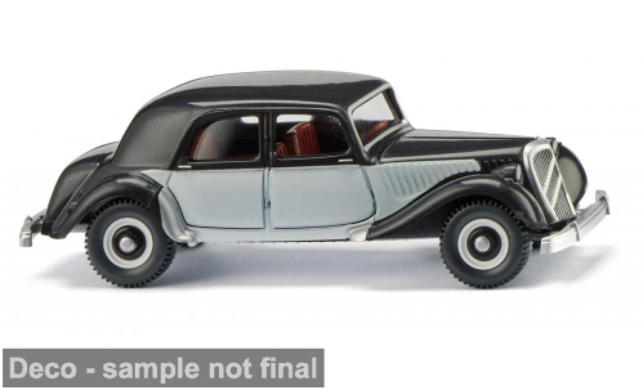 Citroen Traction 1/87 Wiking 15 SIX schwarz/grau 1938 1:87 modellautos