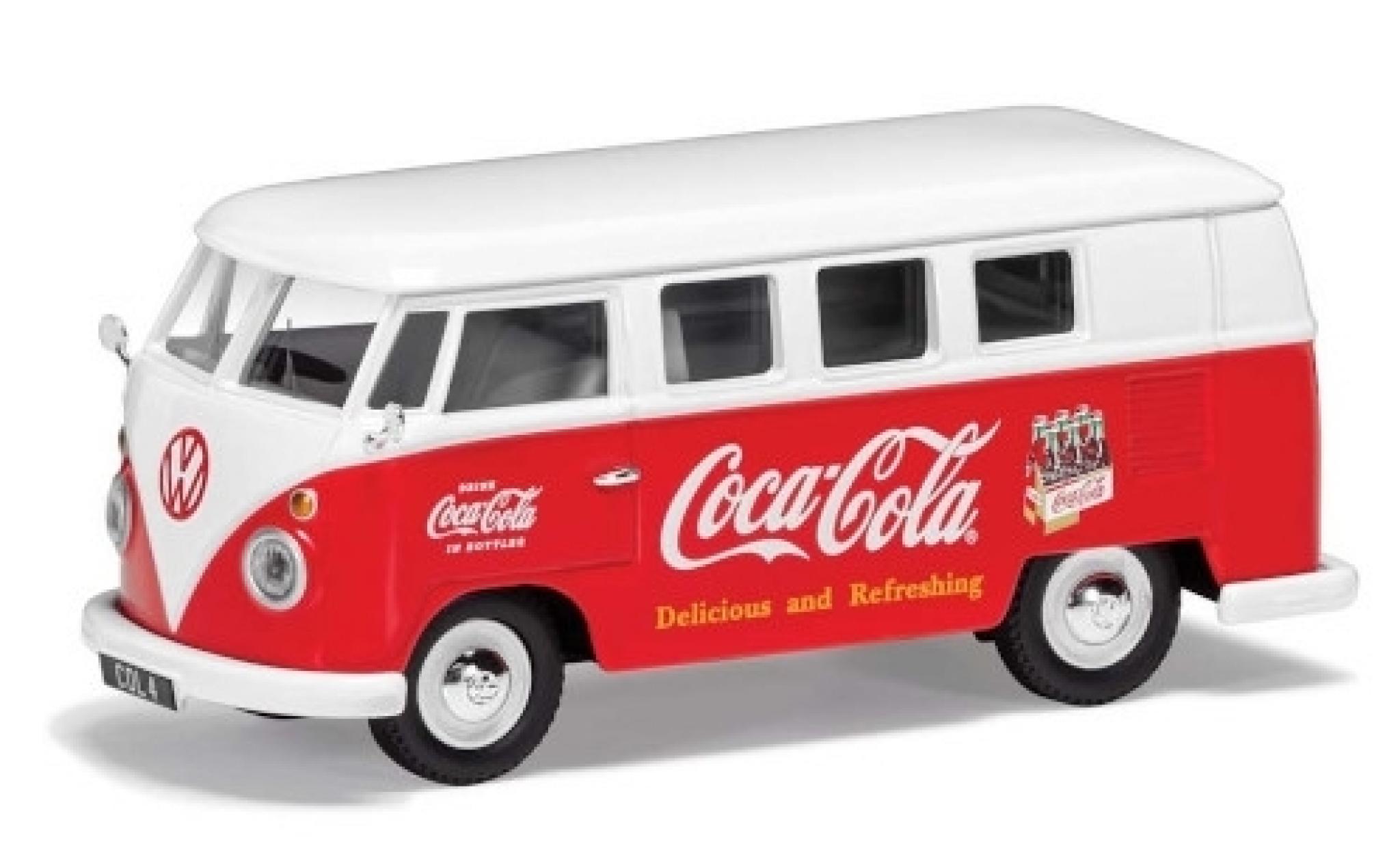 Volkswagen T1 1/43 Corgi rot/weiss Coca Cola 1960 1:43 modellautos