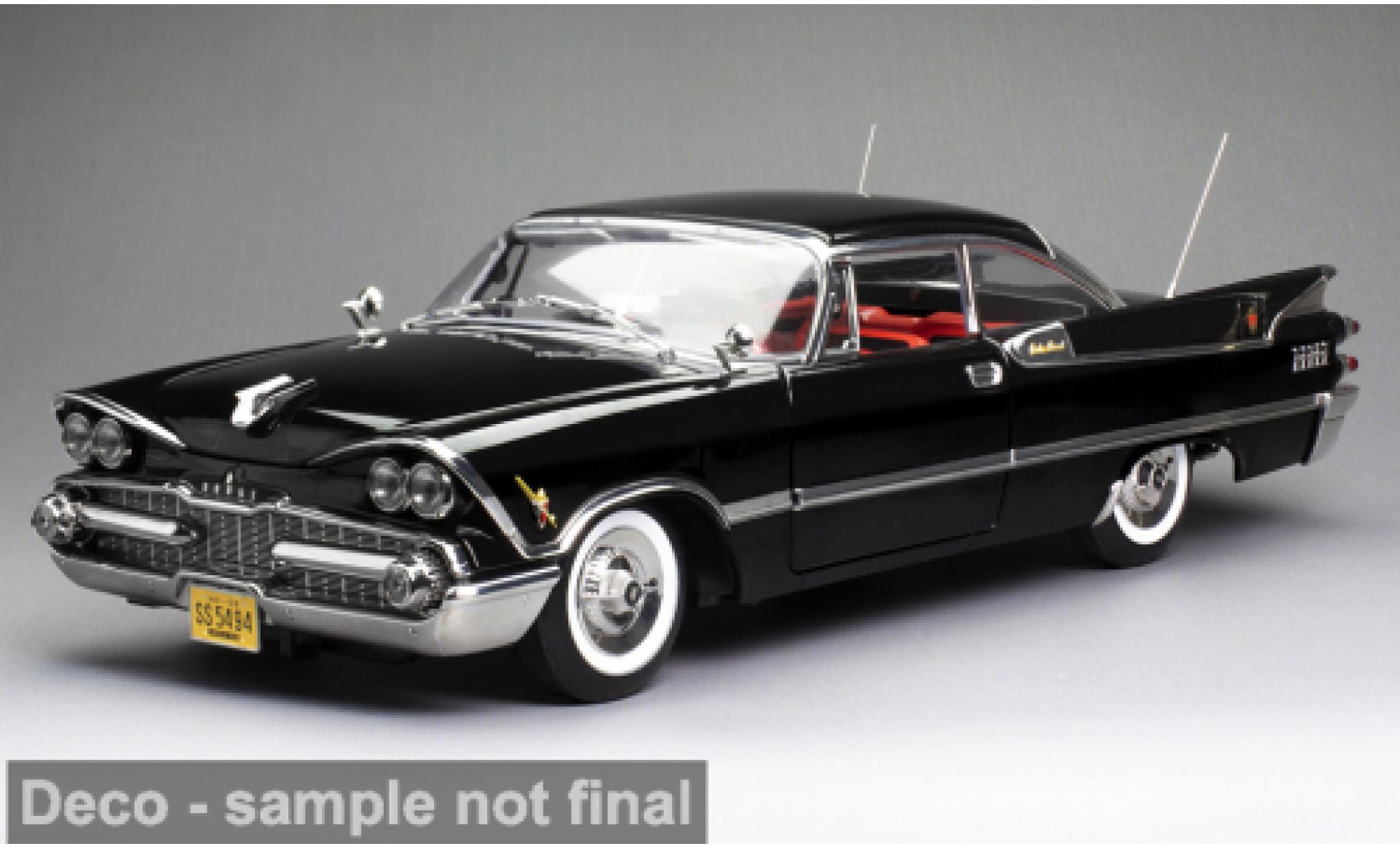 Dodge Custom Royal Lancer 1/18 Sun Star Hard Top schwarz 1959 1:18 modellautos