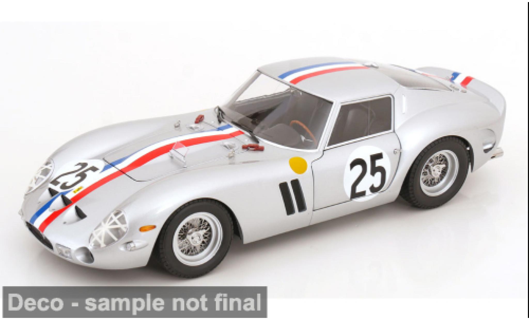 Ferrari 250 1/12 KK Scale GTO 24h Le Mans 1963 Fernand Tavano #25 P.Dumay/L.Dernier 1:12