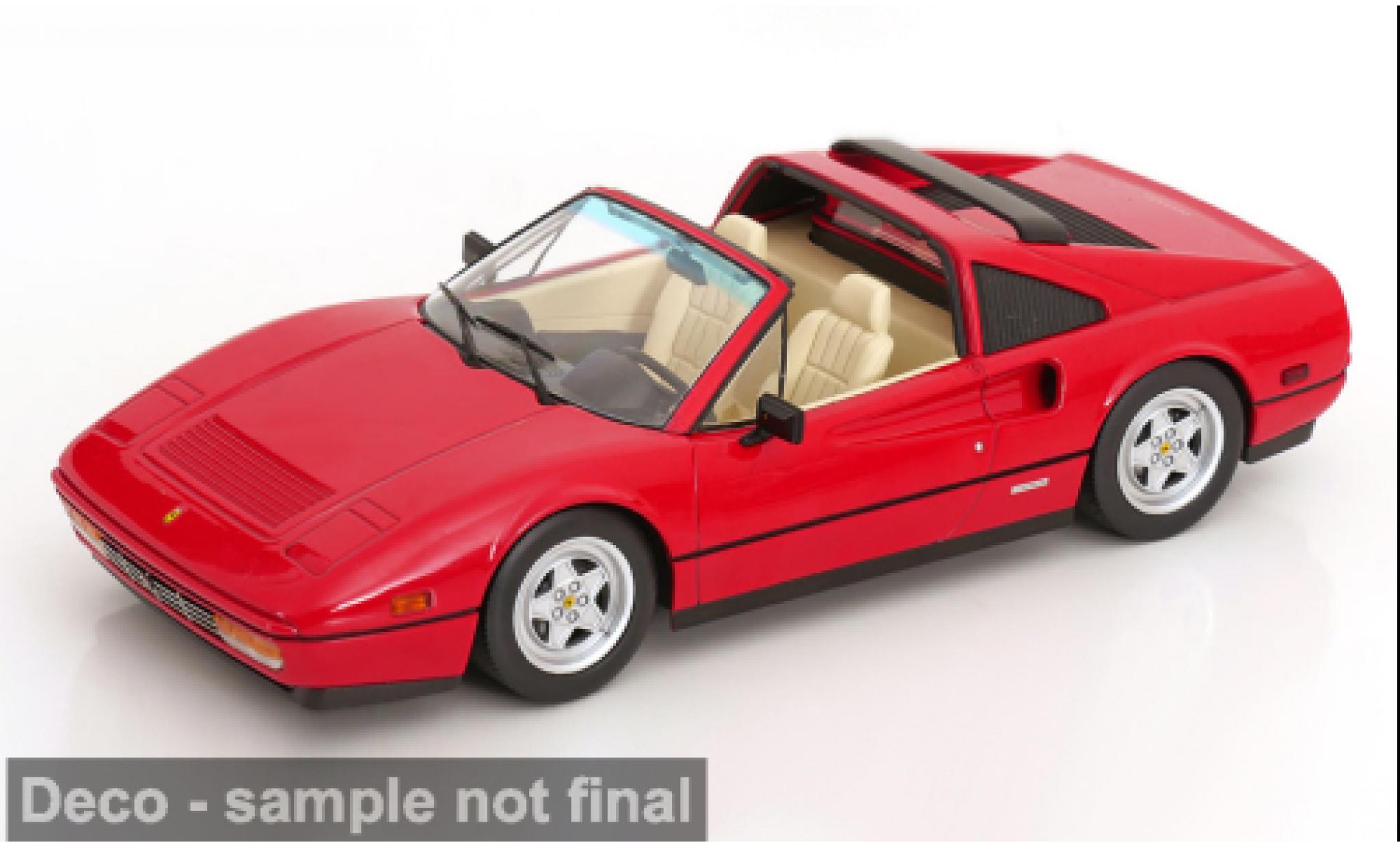 Ferrari 328 1/18 KK Scale GTS rot 1985 US-Version Beverly Hills Cop II 1:18 modellautos